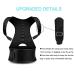 Magnetic Therapy Posture Support Back Brace - FDA Approved Adjustable Corrector for Neck Back & Spine Pain Relief - Medical Grade Support Belt (M - Buy Online on GoSupps.com