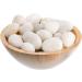 Dicunoy White Decorative Stones - 2.7kg Natural Polished Rocks for Plants Landscape Design Vase Filler Aquarium 2-5 cm - Buy Online on GoSupps.com