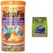 Tetra Goldfish Flakes 7.06oz + Tetra Pond Food 1.25lb Bag (Trilingual) 200g Goldfish Flakes+ Food 1.25lb Bag