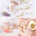 WEILUSI 3D Mixed Nail Art Steel Studs Mini Metal Caviar Beads - Gold/Silver/Rose Gold 1mm Mini Bead Design for Women DIY Manicure Decorations - Buy Online on GoSupps.com