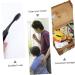 FRCOLOR 8pcs Charcoal Folding Toothbrush - Travel-Friendly Compact & Grey - Ideal for International Shipping - Buy Online on GoSupps.com