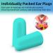 Ear Plugs Soft Foam Earplugs for Sleep - 48 Pcs - ACVVIP 32 dB NRR Noise Canceling Premium Comfort Earplugs with Carrying Box for Sleeping Snoring Work Travel - Individual Packaging - Blue - Buy Online on GoSupps.com