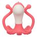 Silicone Baby Octopus Bite Ring - Food Grade Heat-Resistant Teething Toy for Tactile Training - Buy Online on GoSupps.com