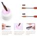 8# Sable Nail Art Brush Nail Brush with Red Wooden Handle Manicure Design Manicure tool Brown-8# - Buy Online on GoSupps.com