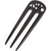 Lurrose 3- Prong Hair Fork Vintage Style Hair Stick Handmade Carved 3- Prong Wooden Hairpin Chinese Decorative Accessory for Women - Buy Online on GoSupps.com
