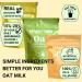 Magic Oats Oat Milk Powder. Non Dairy Creamer. Vegan Coffee Creamer. Gluten Free. Dairy Free. No Added Sugar. Lactose Free & Nut Free Almond & Soy Milk Alternative. 112g (3 Pack Variety) Vanilla Original & Salted Caramel Variety 166.67 ml (Pack of 3) - Buy Online on GoSupps.com