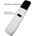 ALLENLIFE Women's Heat Resistant Neoprene Curling Iron Holder - Grey Chevron Travel Storage Bag - Buy Online on GoSupps.com