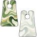 Shop Abstract Wavy Swirl Beard Bib - Boho Marble Hair Catcher & Non-Stick Grooming Cloth | Perfect Grooming Gifts for Men - International Shipping Available - Buy Online on GoSupps.com