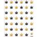 Decorations Manicure Slider Decals DIY Abstract Maple Leaf French Style Nail Art Stickers(Set 02) - Buy Online on GoSupps.com