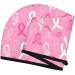 Breast Cancer Awareness Microfiber Hair Towel | Soft Super Absorbent Coral Velvet Wrap for Long Curly & Thick Hair - Buy Online on GoSupps.com