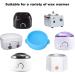 Silicone Wax Heating Insert & Bowl | Reusable Wax Warming Accessories (Blue) - Ideal for Wax Warmers | International Shipping - Buy Online on GoSupps.com