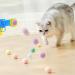 Jasminum 50-Piece Interactive Cat Toys Set | Noiseless Colorful Balls & Cat Toy Thrower for Indoor Cats - Buy Online on GoSupps.com