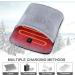 Flintronic Electrically Heated Foot Warmer - Fast Heating Pillow with Massage Function 3 Settings Ultra-Soft Flannel for Men & Women - Buy Online on GoSupps.com