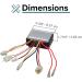 AlveyTech ZK2430-D-FS Control Module for Razor MX350/MX400 (V33+) - Replacement Controller for Electric Scooters & Dirt Bikes - Buy Online on GoSupps.com