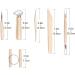 Nozomy Clay Tools 12PCS Pottery Sculpting Tool Set - Premium Quality - Buy Online on GoSupps.com