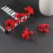 HOMSFOU 10pcs Artificial Red Fruit Wreath Decor Dry Flowers for Decoration Christmas Home Decor Floral Arrangement Supplies Christmas Decor Artificial Plants Stems Bouquet Plastic Berry - Buy Online on GoSupps.com