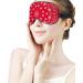 Buy Red Western Paisley Sleep Mask for Women - Adjustable Eye Shades with Elastic Strap for Ultimate Comfort - Buy Online on GoSupps.com