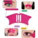 Nose Template - Multifunctional Silicone Nose Shadow Template | Face Make up Stencils Eyeliner Stencils Wing Tips Reusable Makeup Eyelash Tool Riastvy Rose Red - Buy Online on GoSupps.com