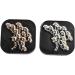 Solustre 3-in-1 Carrying Bag for Contact Lenses & Vintage Perfume Bottles - Lens Applicator Glass Case Travel Case with Mirror - Buy Online on GoSupps.com