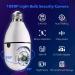 Light Bulb Security Camera 1080P WiFi 2Pack with 64GB SD Card | Motion Detection, Night Vision, Alexa & Google Assistant Compatible - Buy Online on GoSupps.com