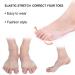 Silicone Toe Separator 1 Pair - Big Toe Spacers for Correcting Crooked Toes, Bunions, and Alignment - Gel Toe Spreader for Bunion Relief - Buy Online on GoSupps.com
