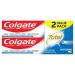 Colgate Total Whitening Toothpaste with Stannous Fluoride and Zinc Sensitivity Relief and Cavity Protection Mint 9.6 Ounce (Pack of 2)