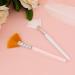 2 PCS Soft Fan Brush Set for Facial Masks | Makeup Application Tool | Premium Quality Facial Brushes - Buy Online on GoSupps.com