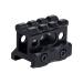 FOCUHUND 3 slots Short Riser Mount 1 "Height Slim Picatinny Short Riser Mount Picatinny Rail Riser Mount Tactical Scope Riser Base Mount from aluminum alloy