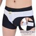 Tenbon Hernia Belt for Men and Women - Flexible Adjustable Support for Pain Relief - Removable Compression Pads - Left and Right Wearable - Size M White - Buy Online on GoSupps.com