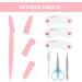 60-Piece Eyebrow Razor Set for Women | Eyebrow Care & Shaping Cards | Portable Facial Hair Remover - Buy Online on GoSupps.com