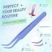 2 Piece Tweezers Stainless Steel Eyebrow Tweezers Anti-Static Sharp Lash Tweezers Classic Tweezer Straight and Curved Tip Tweezer Set for Craft Makeup Tools - Buy Online on GoSupps.com