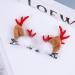 Christmas Hair Clips - Reindeer Antlers Ears Barrettes Portable Reindeer Antlers Ears Barrettes for Family Women Red Sable Dragon Horn - Buy Online on GoSupps.com