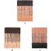  Allayu Set of 12 brown double-ended eyeliner pencils concealer pen smudge-proof makeup professional cosmetics - Buy Online on GoSupps.com
