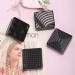 MTHH Creative All Black Textured Contact Lens Companion Box - Portable Double Cosmetic Box for Easy Storage - Buy Online on GoSupps.com