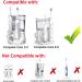 Waterpik Complete Care 9.0 & Care 5.0 Replacement Toothbrush Heads (8-pc) - White Pisonicleara White Refills - Buy Online on GoSupps.com