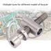 Titanium M5x30 Bike Seatpost Screw and Clamp Set for DIY Replacement - Lightweight Alloy Parts - Buy Online on GoSupps.com