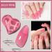 Pink Gel Nail Polish - Jelly Nail Varnish - Peach Pink Long Lasting Non Toxic Formula Gel Polish - UV Gel Nail Polish Soak off UV/LED Lamp Nail Art for Home DIY Gifts for Women - Buy Online on GoSupps.com