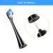 PERSMAX Replacement Tooth Brush Heads Refill - Compatible with Electric Dental Calculus Remover - 2 Black Brush Heads - Buy Online on GoSupps.com