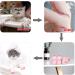 GAPZER Anti-Scratch Cat Shoes - Pet Grooming Supplies for Kitty Paw Protection in Pink - Buy Online on GoSupps.com