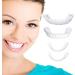 Cosmetic teeth 2 pairs of provisional dentures upper lower teeth veneers whitening teeth snap on instant perfect smile teeth cosmetic veneers immediate veneer prostheses