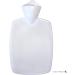 Hugo Frosch Classic 1.8L Hot Water Bottle with White Animal Fur Cover - Eco-Friendly Soft & Cozy - Buy Online on GoSupps.com