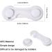 6 PCS Plastic Cupboard Locks for Children Baby SafetyÂ Locks Child Wardrobe Locks for Cabinets Drawers Fridge Door Adhesive Locks for Kids Kitchen Furniture - Buy Online on GoSupps.com