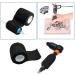 Yeory Tape Alleray 5pcs Cohesive Self-Adhesive Bandages - Waterproof Finger Patches & Wound Dressing - 4.5m x 5cm - Black | International Shipping - Buy Online on GoSupps.com