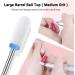 MELODYSUSIE Ceramic Nail Drill Bits Set - Professional 3/32 Safety Bits for Acrylic and Gel Nails - Cuticle Removal Tools - 4pcs - Buy Online on GoSupps.com