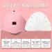 Gel Nail Polish Kit with U V Light Starter Kit 10PC Gel Polish Set Pink Red Glitter Colors with Top Base Coat Nail Art Rhinestone Gel Manicure Kit DIY Nail Art Design for Women - Buy Online on GoSupps.com