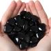 Xiannvxi 20pcs crystals obsidian stone heart stones gemstones hearts natural love palm bag bag stone Reiki crystal lucky charm heart stone e-obsidian