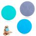 Yeahboom Frisbee Dog 3 pieces 15cm dog frisbee made of natural rubber dog frisbee Klein dog frisbee bite-proof dog frisbee rough dogs for dog training throwing catching and playing blue-green-gray