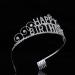 Frcolor Happy Birthday Crystal Rhinestone Bride Tiara Hair Comb - Women's Wedding Crown - Buy Online on GoSupps.com