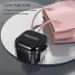 Yardwe Portable Denture Bath Case with Strainer Basket - Travel-friendly False Teeth Holder and Storage Container - Orthodontic Retainer Soak Cup - Black - Buy Online on GoSupps.com
