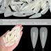 Noverlife 1200PCS Long Almond Shape False Nails | Full Cover Acrylic Nail Tips for Nail Salon Mani-pedi & Nail Art - Natural - Buy Online on GoSupps.com